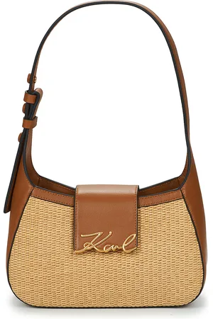 Karl Lagerfeld Taška K/SIGNATURE SM SHB RAFFIA