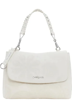 Desigual Taška BAG_DEJAVU POSADAS ECRU 25SAXPAA