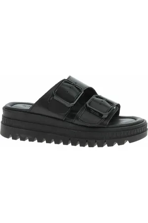 Tamaris Boty Dámské pantofle 1-27202-44 black leather