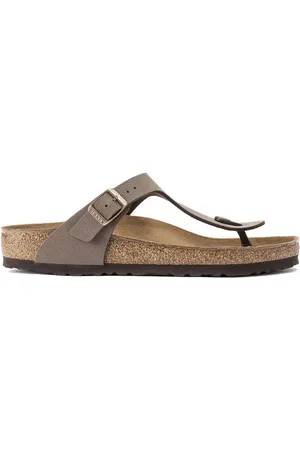 Birkenstock Boty Arizona Birko-Flor Birkibuc Regular - Mocca