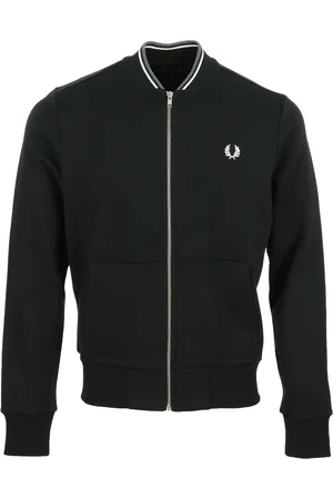 Fred Perry Textil Zip Through Sweatshirt