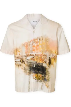 SELECTED Textil RelaxCarl Shirt - Apricot