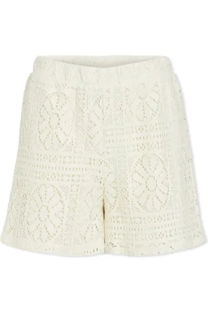 VILA Textil Merinda Shorts - Birch