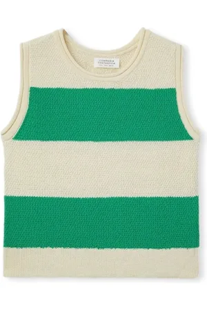 Compañía fantástica Textil COMPAÑIA FANTÁSTICA Top 10351 - White/Green