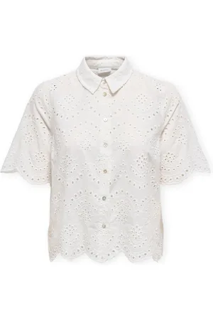 ONLY Textil Valais Shirt - Cloud Dancer