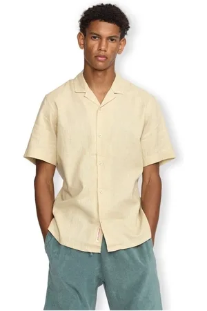 RVLT Textil Cuban Shirt - Offwhite