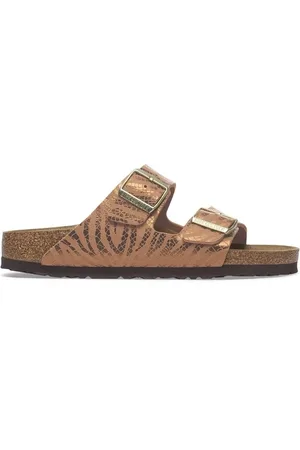 Birkenstock Boty Arizona BS Synthetik Narrow - Zebra Pecan