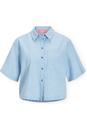 JJXX Textil Windy Seersucker Shirt - Little Boy Blue