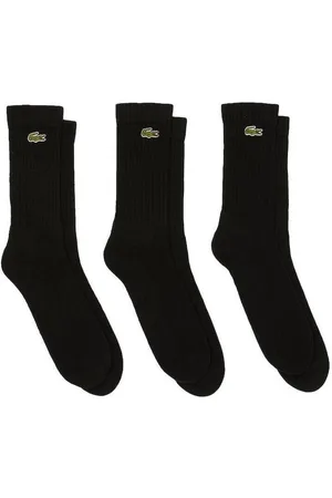 Lacoste Doplňky Sport 3 Pack High Cut Socks Black/Black/Black