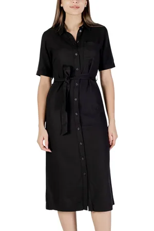 ONLY Textil ONLCARO S/S LINEN BL BELT DRESS CC PNT 15338884