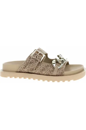 Guess Boty Dámské pantofle FL6FT2FAL03-BEIBR