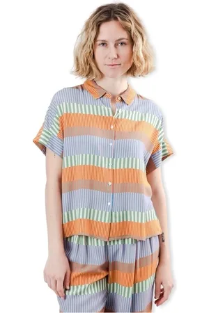 Brava Fabrics Textil Mediterranean Shirt - Orange