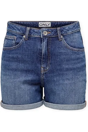 ONLY Textil Noos Josephine Shorts - Medium Blue Denim