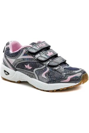 LICO Boty BOB V 360885a stříbrně růžové sportovní boty