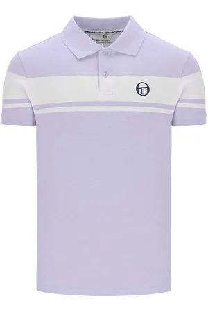 Sergio Tacchini Textil Young Line Polo Shirt Thistle/Gardenia