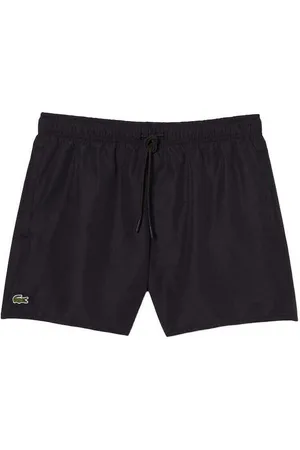 Lacoste Textil Quick-Dry Swim Shorts Black