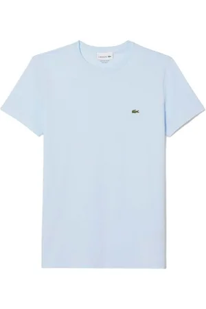 Lacoste Textil Cotton Pima Crew Neck T-Shirt Light Blue