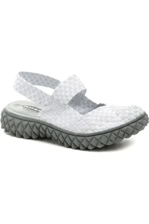 Rock Spring Boty OVER SANDAL WHITE dámská gumičková obuv