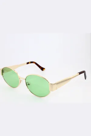 GIANLUCA Hodinky & Bižuterie Occhiali da Sole GL9240 New Lente Verde