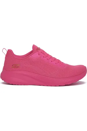 Skechers Boty Bobs Squad Chaos-Cool Rythms 117216-NCOR Neon Coral