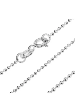 Šperky Eshop Stříbrný řetízek 925 - lesklé spojené kuličky, 1,2 mm