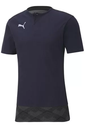 PUMA TEAM FINAL 21 CASUALS POLO Unisex triko, ,Bílá,Šedá,Tmavě šedá, velikost S