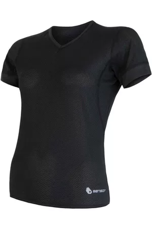 Sensor Ženy Fuknční spodní prádlo - COOLMAX AIR Dámské funkční triko, černá, velikost L