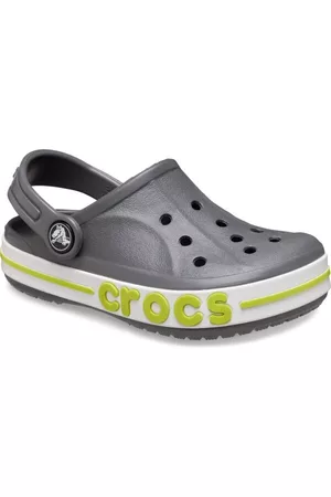 Crocs BAYABAND CLOG K Dětské pantofle, černá, velikost 28/29