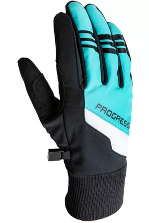 PROGRESS XC GLOVES Zimní zateplené běžkařské rukavice, černá, velikost XS