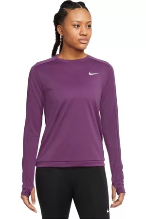 Nike NK DF PACER CREW Dámské běžecké tričko, , velikost L