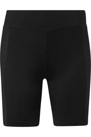 Reebok YOGA HR RIB SHORT Dámské kraťasy, černá, velikost L