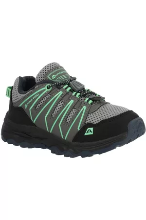 Alpine Chlapci Pohorky - LEIFO Dětská outdoorová obuv, šedá, velikost 28
