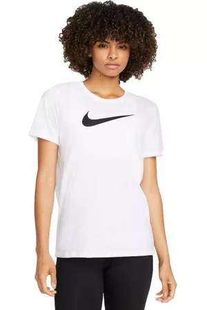 Nike Ženy Trička - NK DF TEE SWOOSH Dámské tričko, , velikost L