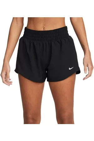 Nike Ženy Kraťasy - NK ONE DF MR 3IN BR SHORT Dámské sportovní šortky, černá, velikost L
