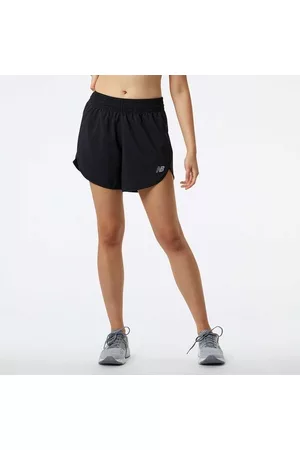 New Balance Ženy Kraťasy - ACCELERATE 5 INCH SHORT Dámské šortky, černá, velikost L
