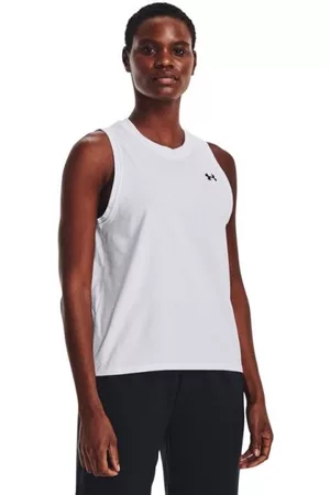 Under Armour Ženy Se širokými ramínky - UA ESSENTIAL CTTN STRCH TANK Dámské tílko, , velikost lg