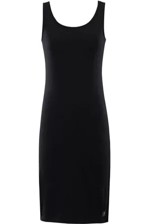NAX Ženy Šaty - BREWA Dámské šaty, černá, velikost L