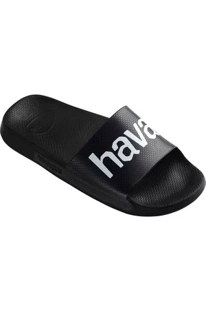 Havaianas Pantofle - SLIDE CLASSIC LOGO MANIA Unisex pantofle, černá, velikost 35/36