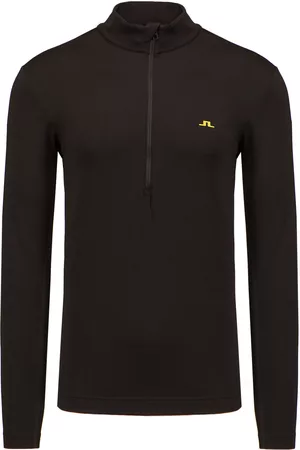 J Lindeberg Muži Mikiny bez kapuce - Mikina J.LINDEBERG LUKE HALF ZIP MID LAYER