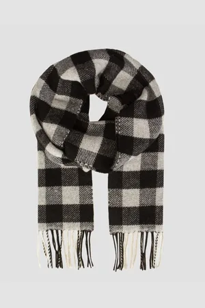 Woolrich Vlněná šála Unisex Woolen Buffalo Scarf