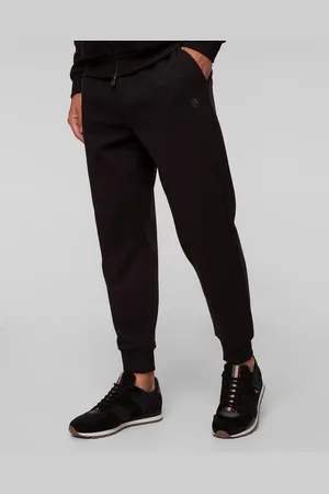 HUGO BOSS Černé Pánské Tepláky Hugo C-locsin