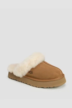 UGG Dámské Kožené Pantofle Disquette