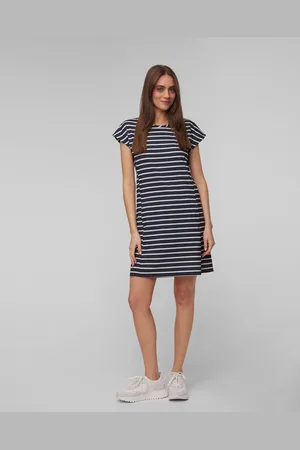 Helly Hansen Tmavě Modré A Bílé Dámské šaty Thalia Summer Dress 2.0