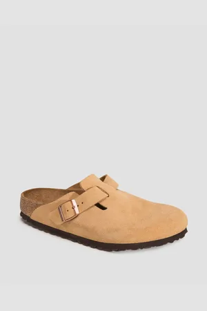 Birkenstock Dámské Béžové Pantofle Boston Vl Narrow