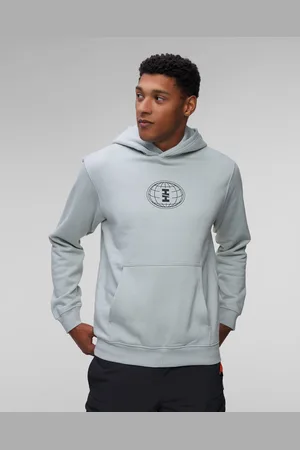 Helly Hansen Světle Pánská Mikina Cotton Fleece Graphic Hoodie