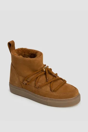 INUIKII Dámské Hnědé Zimní Boty Classic Low