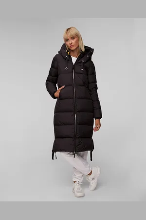 Parajumpers Dámský Prošívaný Kabát Panda V Černé Barvě