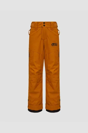 Picture Organic Clothing Dětské Hnědé Lyžařské Kalhoty Time 10/10