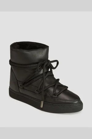 INUIKII Zimní Dámské Kožené Boty Full Leather