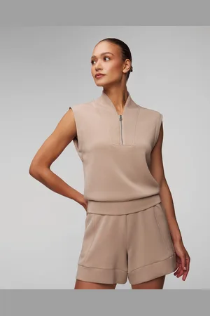 Varley Béžová Dámská Mikina Loretta Half Zip